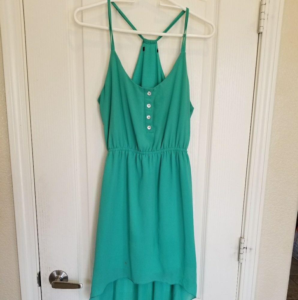 Green dress